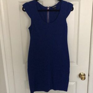 Express blue dress.